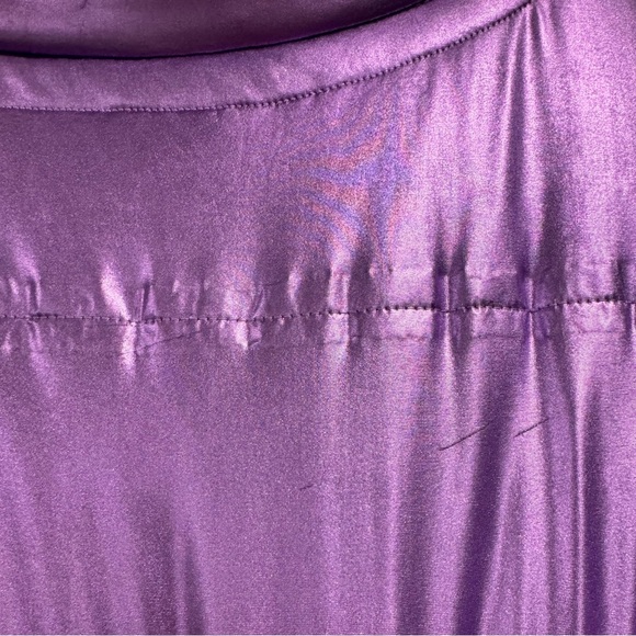 Tach purple metallic mirna puffer jacket - Picture 9 of 10